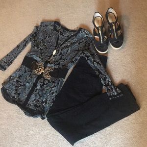 Lucky Brand Paisley Tunic